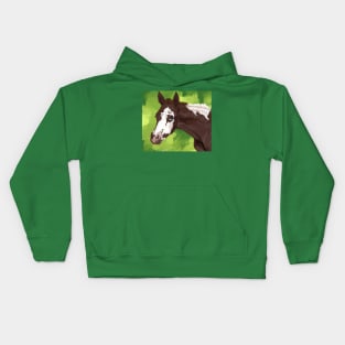 Pinto Foal Kids Hoodie